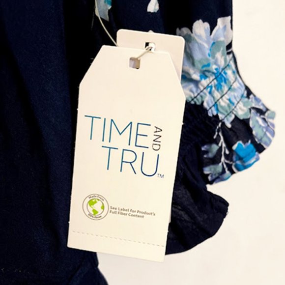 XXL(20) Time & Tru Wrap Dress - Picture 3 of 5